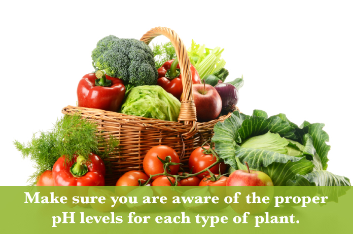 proper ph levels for plants