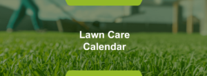 Lawn Care Calendar