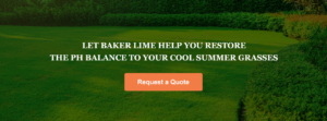 Restore the pH balance of your cool summer grasses.